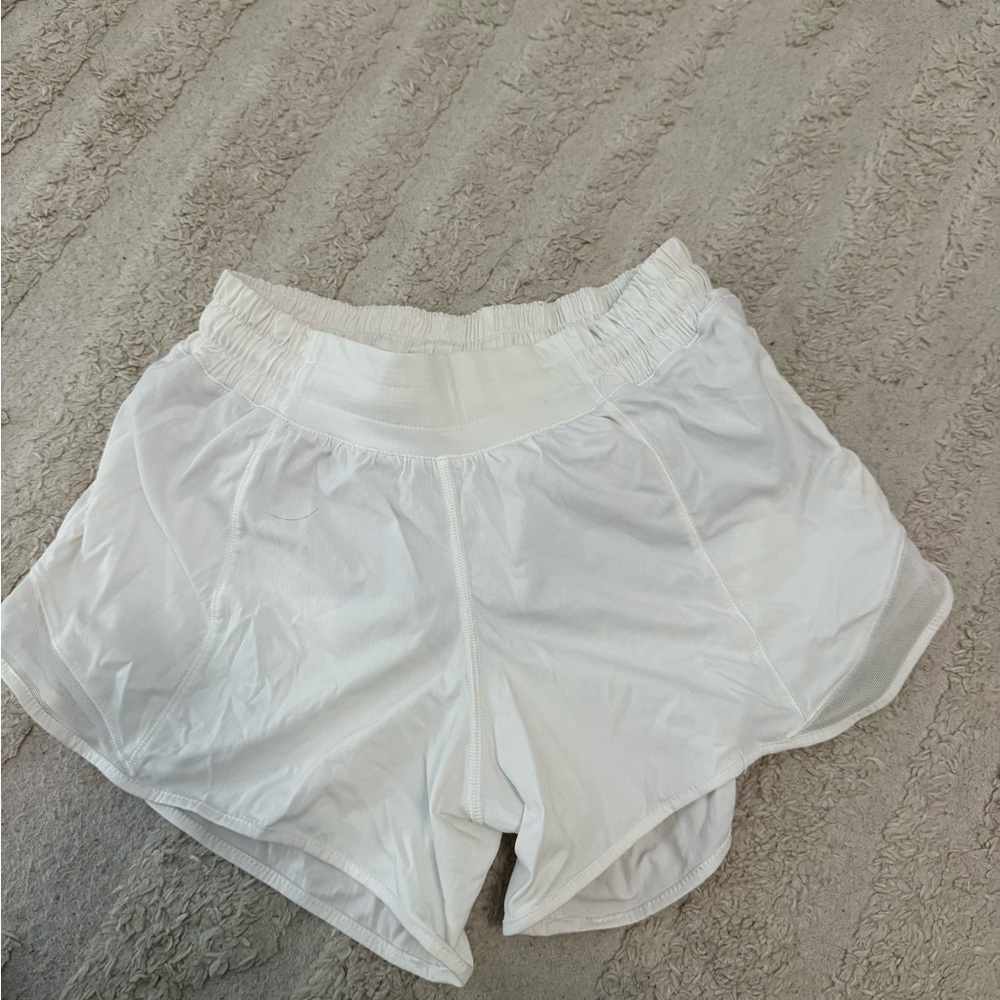 lululemon athletica White Athletic Shorts